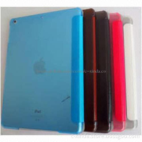 Smart cover flip leather case for iPad 5 Air, durable and beautiful design, more colors for choice